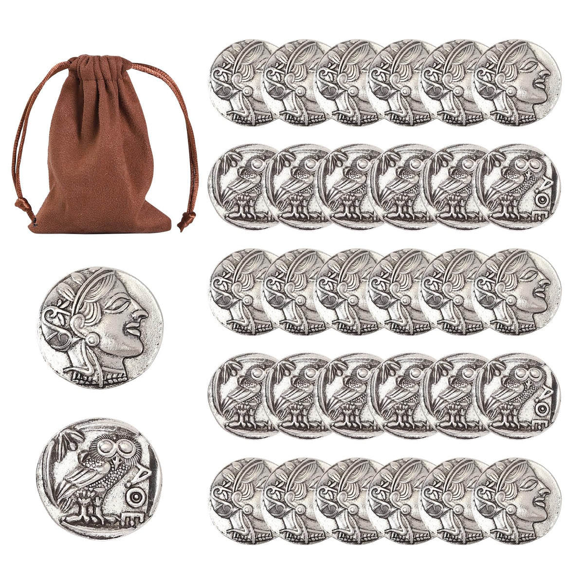 30 Days Lost In Space Kit bag with coins, ideal for display.
