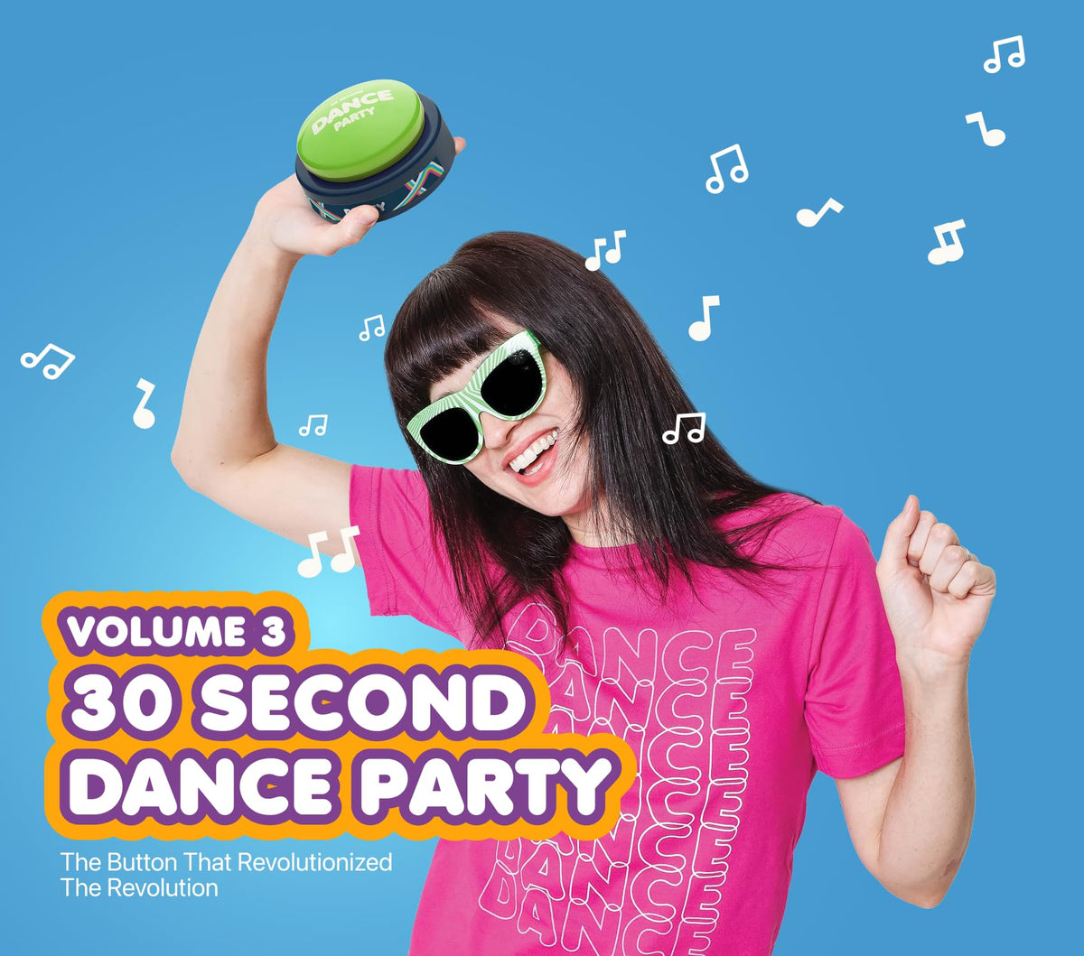 30 Second Dance Party Volume 3 pulsing lights guide the beat during a quick office break