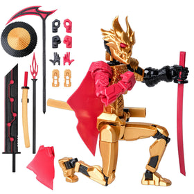 3D BEST Q Assembly Completed Dummy 20 Action Figure ready for display and storytelling