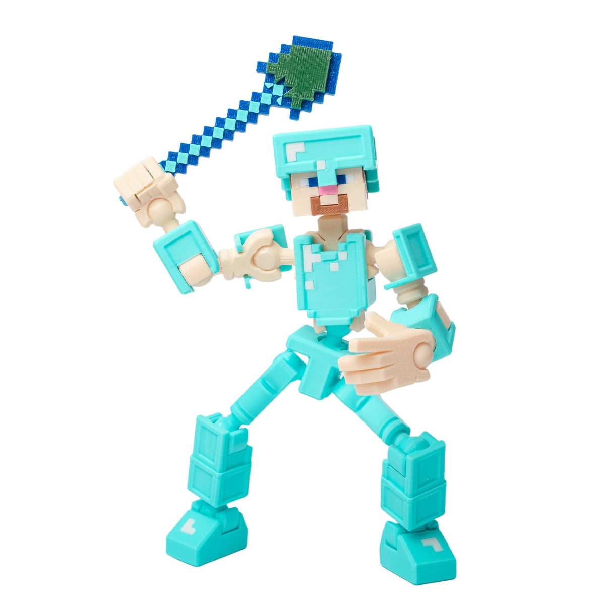 3D Best Q Mini 13 Titans 3D-printed figure with smooth finish