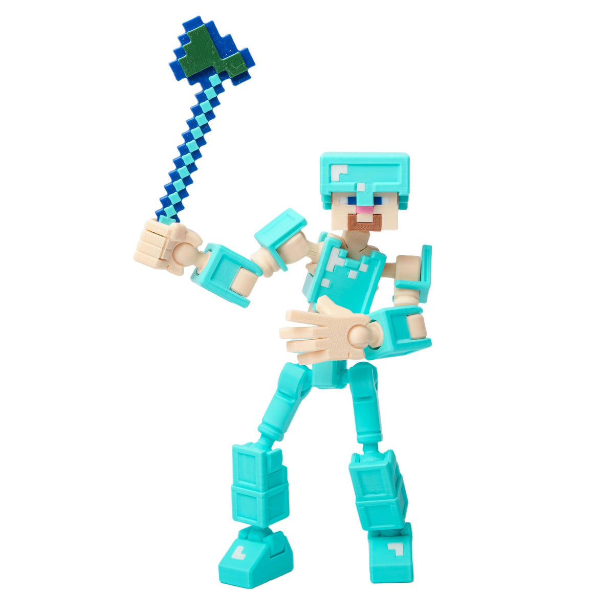 3D Best Q Mini 13 Titans desktop ornament with pixel charm