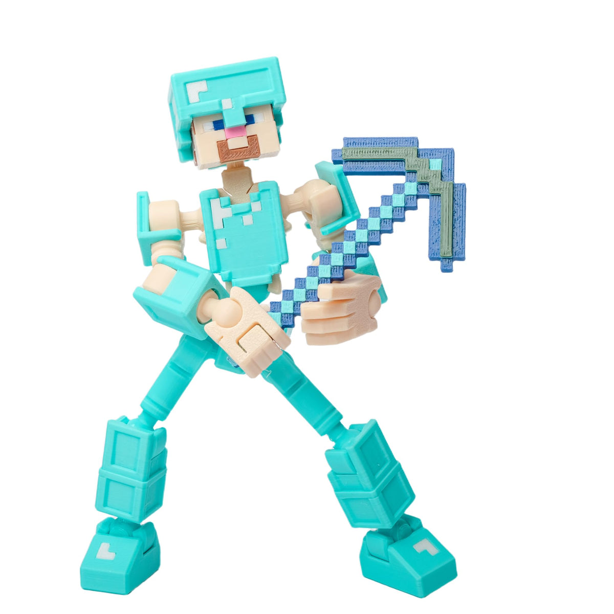 3D Best Q Mini 13 Titans multi-jointed robot limbs for dynamic poses