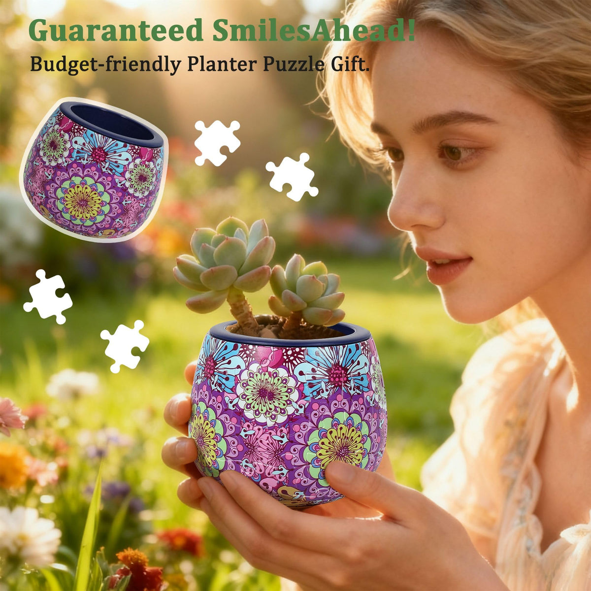 3DVASE exquisite gift packaging for puzzle lovers.