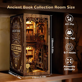 3DVASE miniature dollhouse kit for creative display and shelf decor