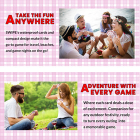 Gift idea: 3Z Living Swipe Card Game for adults and teens.