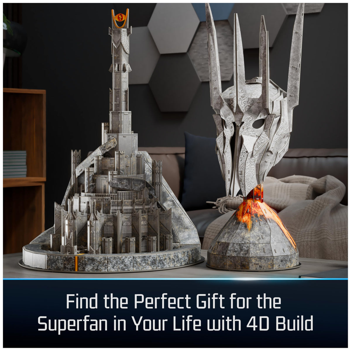 4D Build Barad-Dur Eye of Sauron gift idea for teens and adults