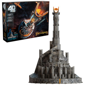 4D Build Barad-Dur Eye of Sauron punch-out pieces ready for quick assembly and display