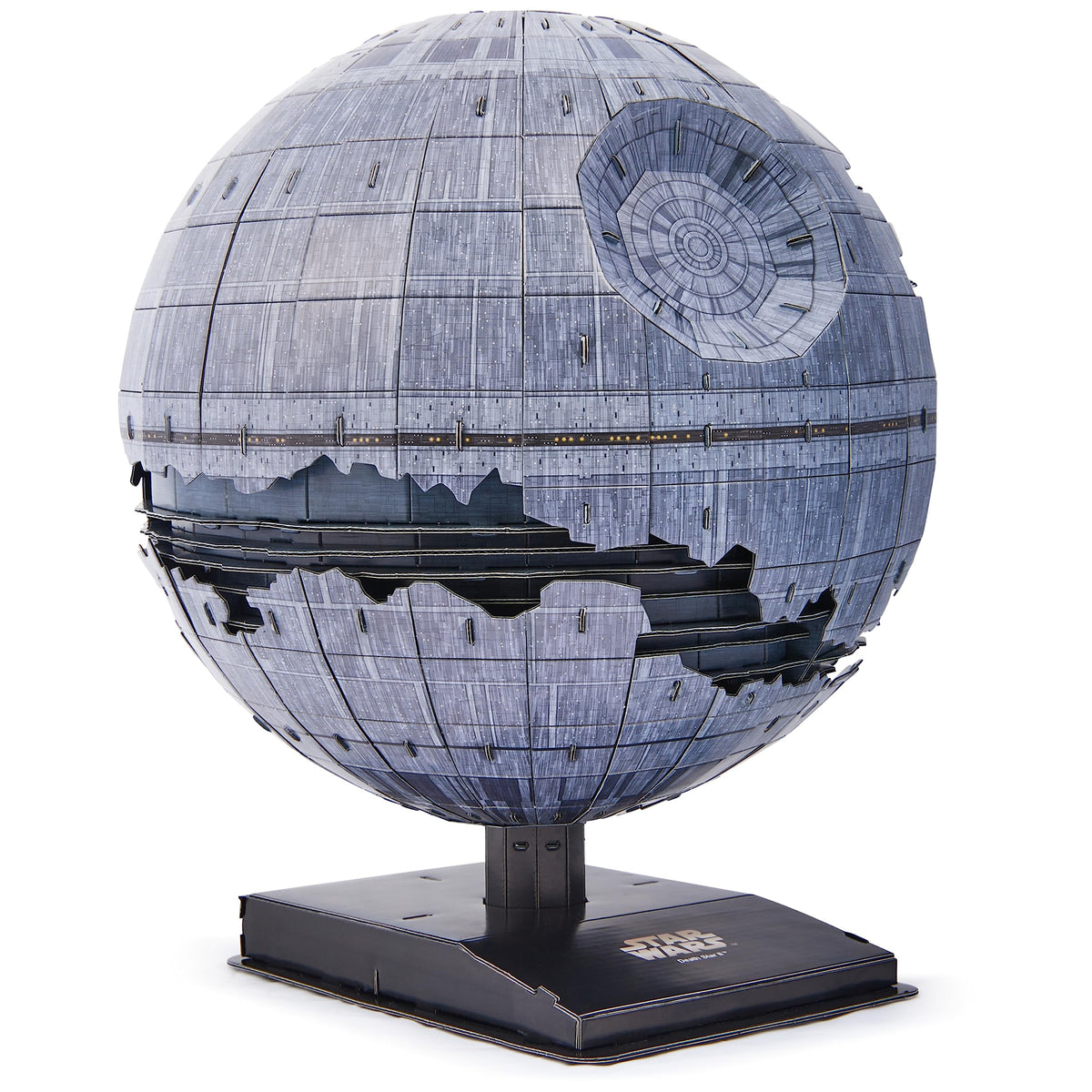 4D Build Death Star II instruction guide for easy, tool-free building.