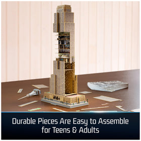 4D Build Empire State Building desk display ready decorative piece