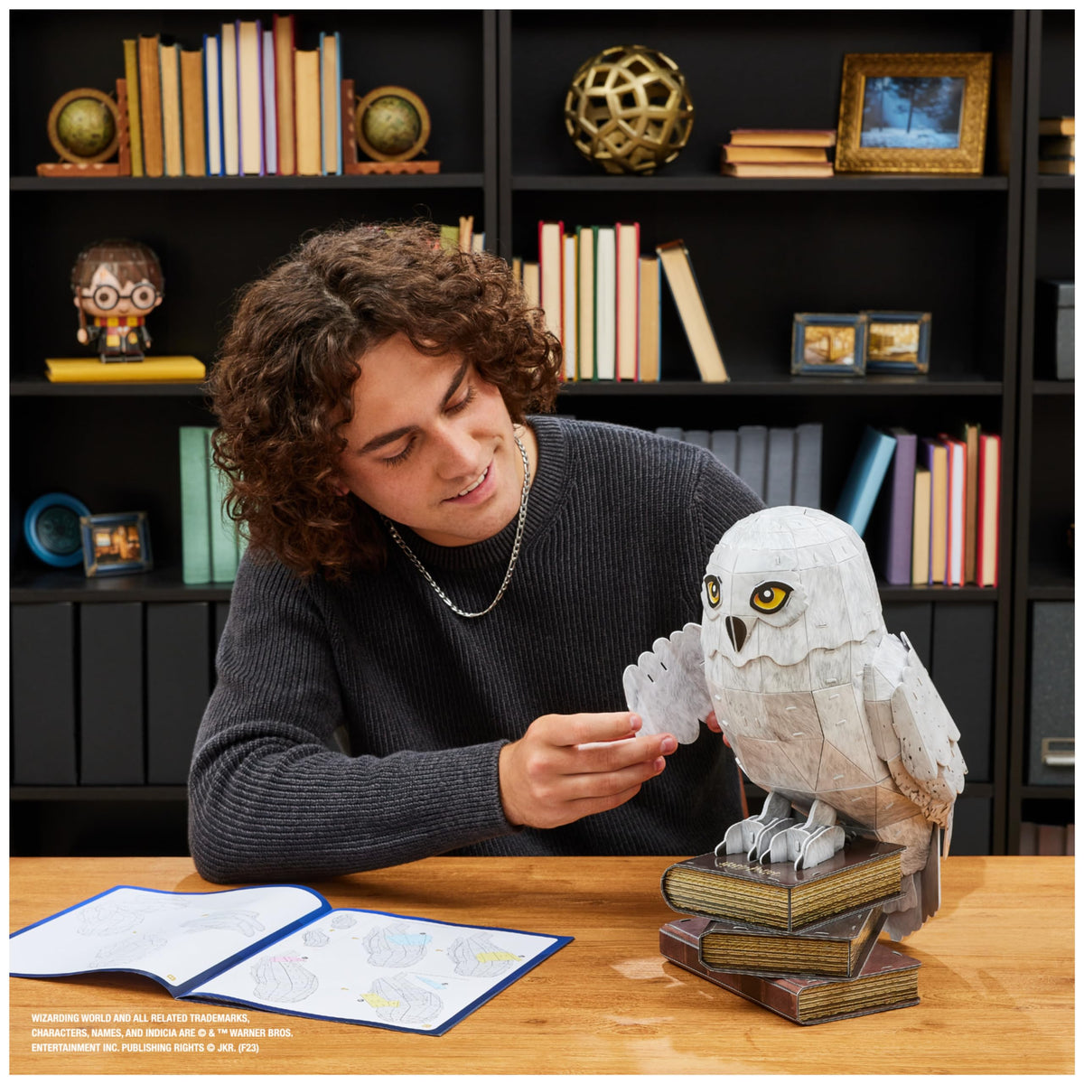 Gift-ready 4D Build Hedwig ideal for Harry Potter fans