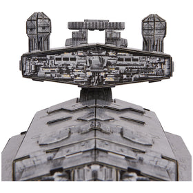 4D Build Imperial Star Destroyer makes a striking collectibles display.