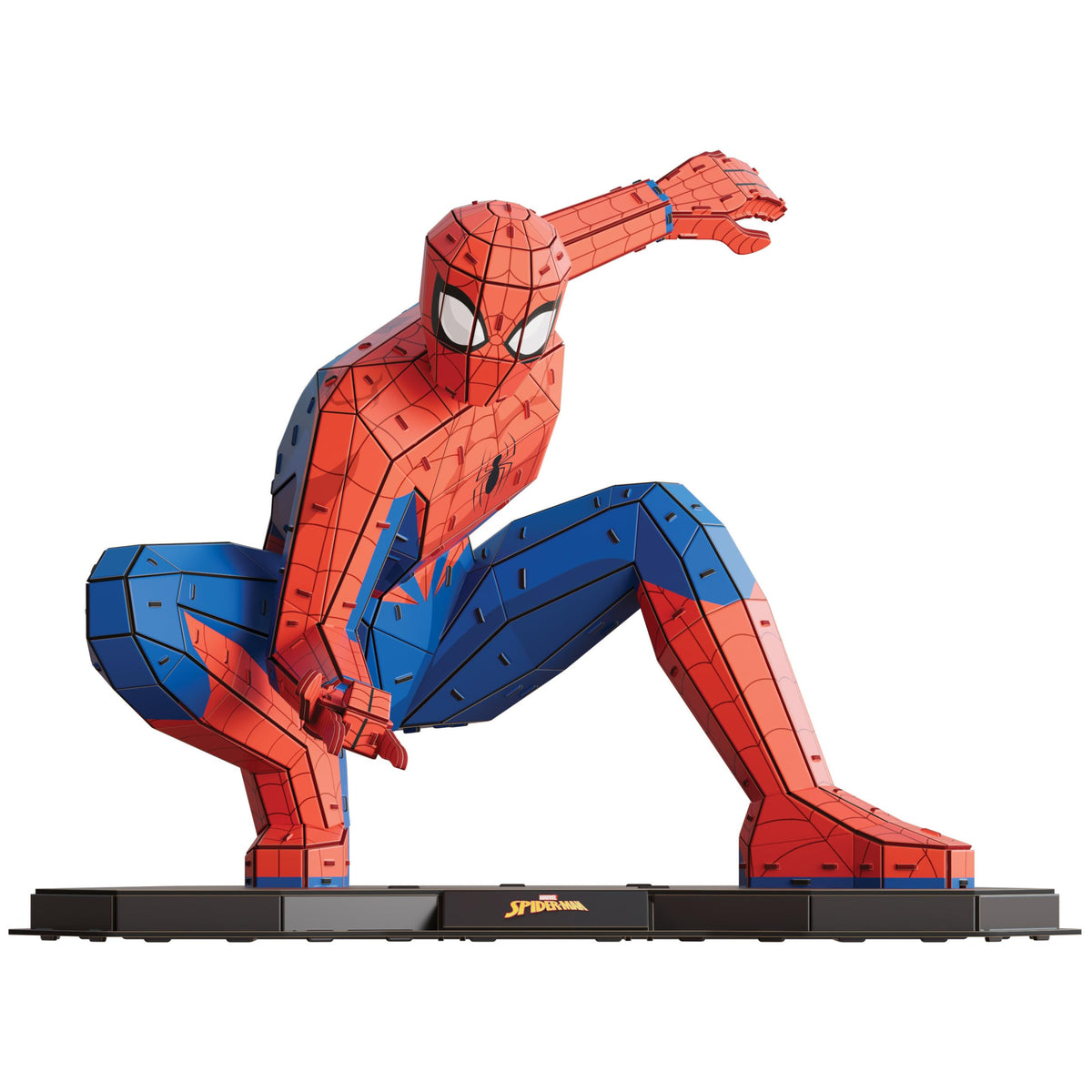 4D Build Spider-Man 3D puzzle shelf-display for fans 12 and up
