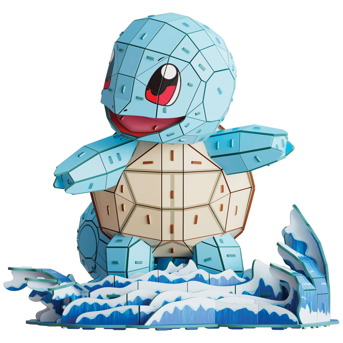4D Build Squirtle display decor elevates desks, shelves, and game rooms.