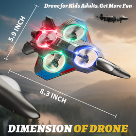 4DRC foam RC plane using throw flight mode for hands-off launch
