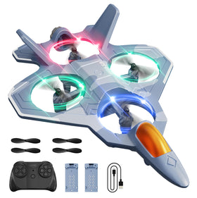 4DRC foam RC airplane front view shows beginner-friendly handling