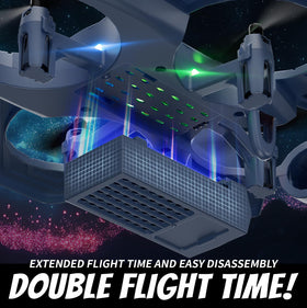 4DRC foam RC airplane features enclosed propellers for safer play