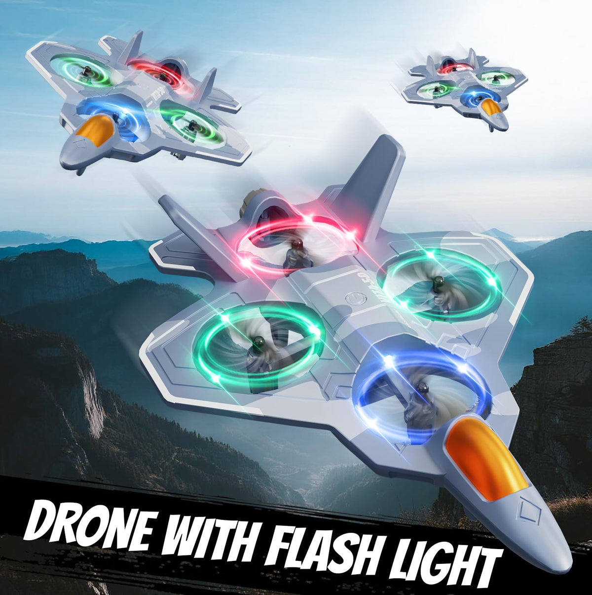 4DRC foam RC airplane throw flight mode enables autonomous launch