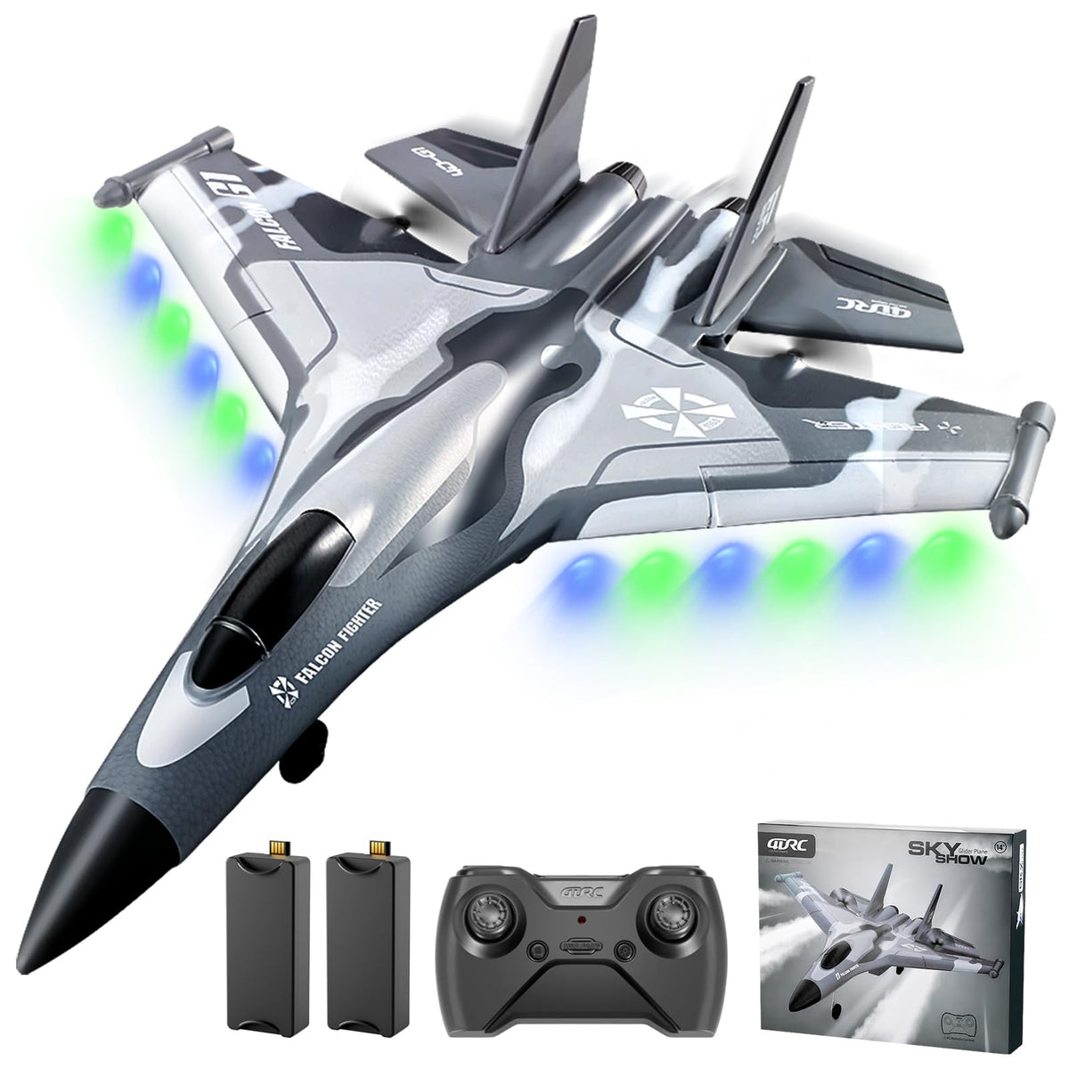 4DRC G1 plane front view with gyro stability for beginners