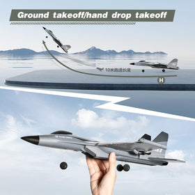 4DRC G1 plane in hover suggesting automatic stabilization during flight