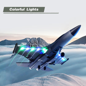 4DRC G1 plane side view showing sleek fighter-inspired profile