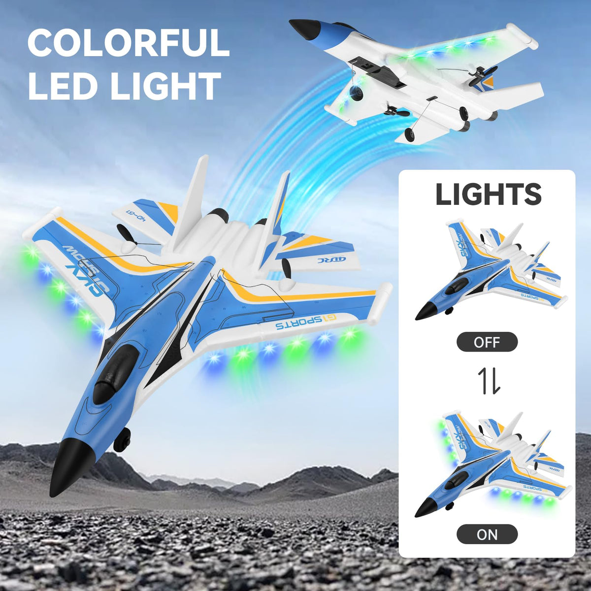 4DRC G1 plane taxi-off demonstration for simple ground launches