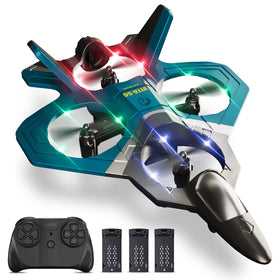 4DRC RC airplane performing a 360° flip for beginner pilots