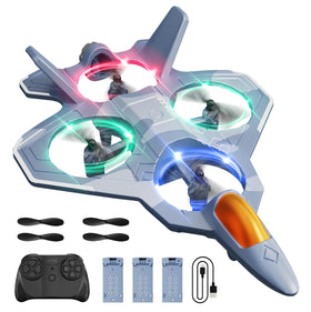 4DRC RC planes front view shows a lightweight foam airframe for easy handling.