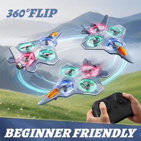 4DRC RC planes night LED lights enable easy tracking during dusk flights.