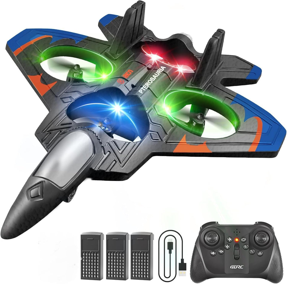 4DRC V32 foam RC plane with three batteries for extended flights