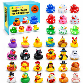 4E's Novelty 4th of July ducks with stars and stripes