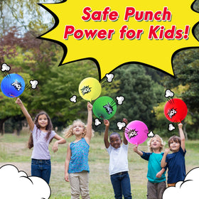 4E's Novelty bright vinyl bats for lively celebrations