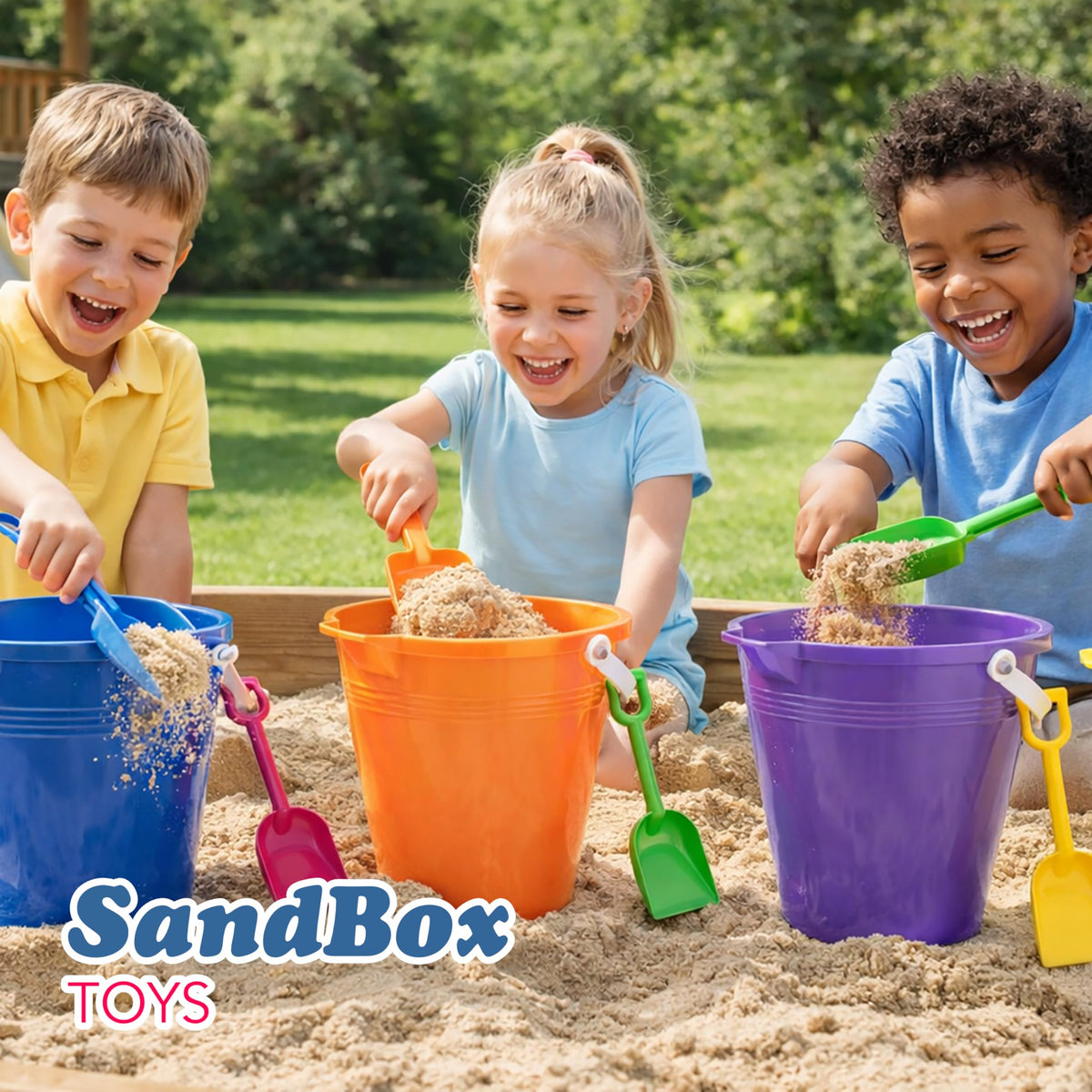 4E's Novelty bulk sand toy pack for classroom and party favors.