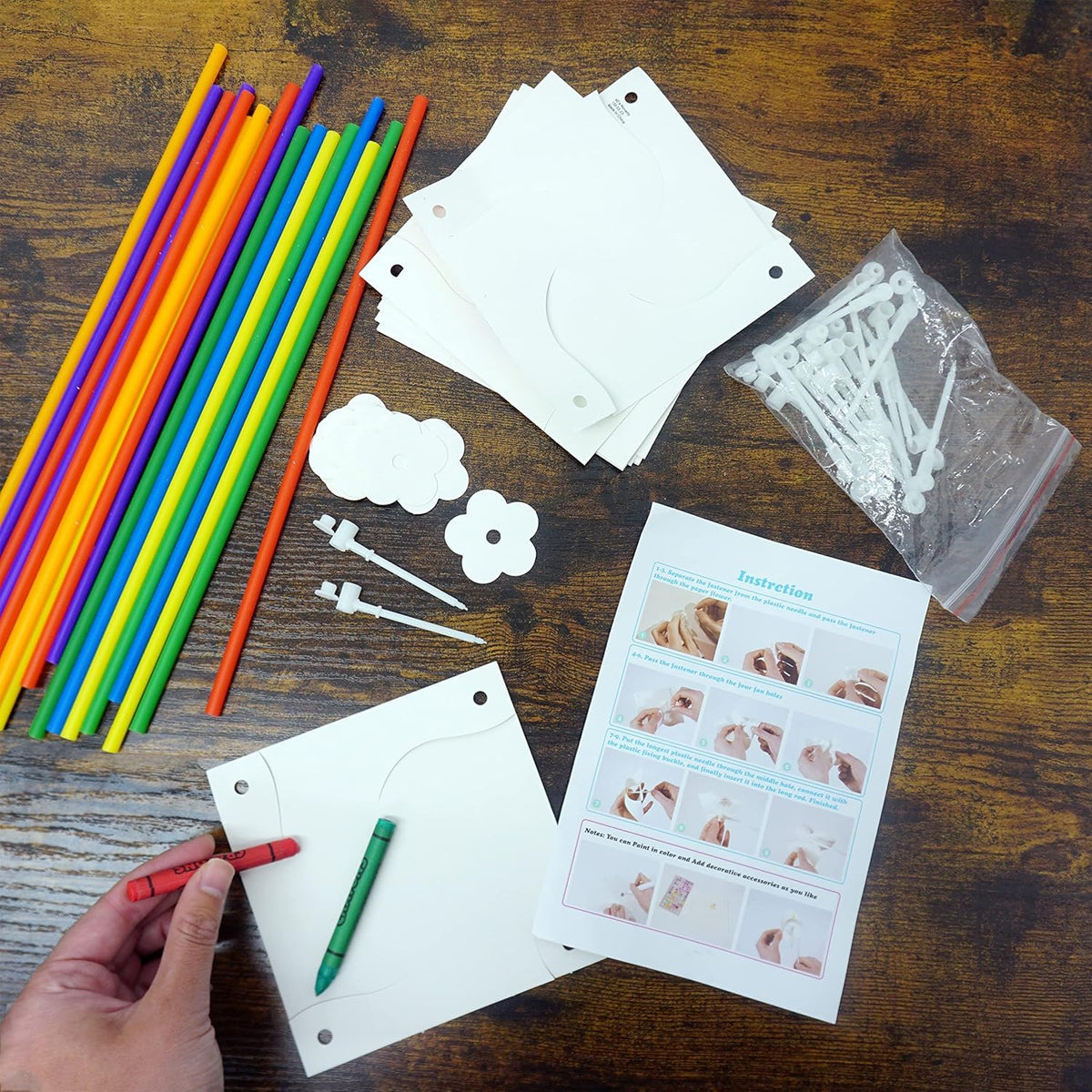 4E's Novelty church Sunday activity pinwheels for kids