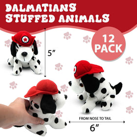 4E's Novelty dalmatians with detailed spots and friendly expressions