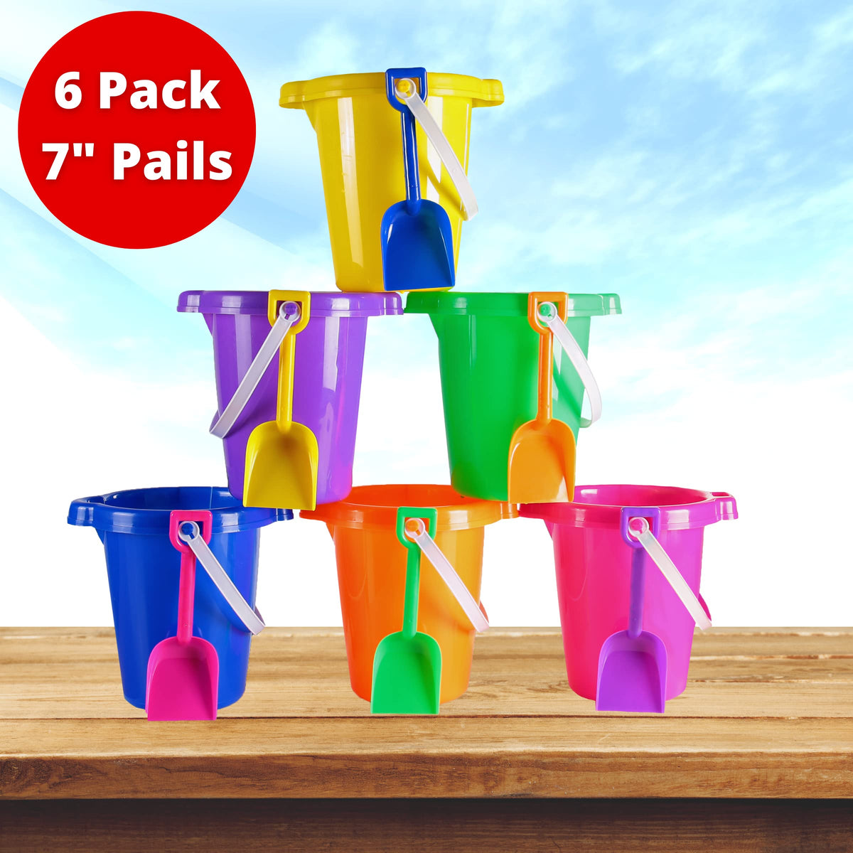 Durable plastic texture of 4E's Novelty toys with soft edges.