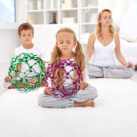 4E's Novelty classroom scene with expandable breathing ball