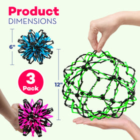 4E's Novelty breathing ball on a desk for quick stress relief