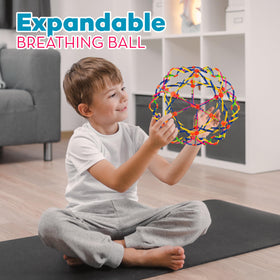 4E's Novelty gift idea breathing ball for mindfulness and stress relief.