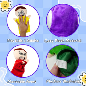 4E's Novelty Feeling Puppet calm, supports mindfulness moments and gentle breathing routines