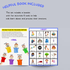 4E's Novelty Feeling Puppet moveable arms, enhances interactive storytelling and active engagement