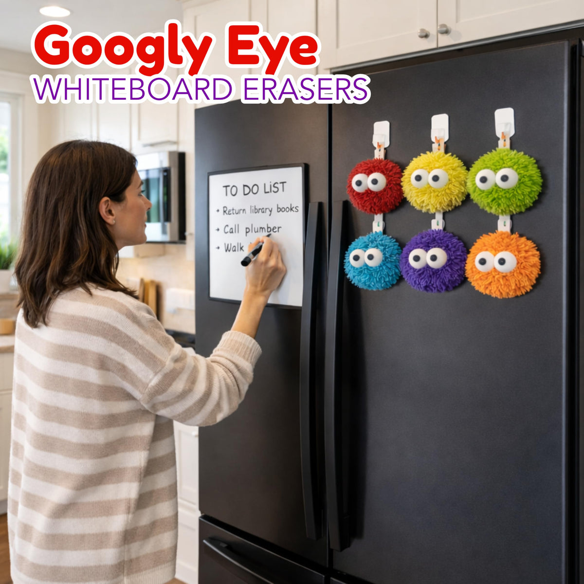 4E's Novelty color-rich erasers support classroom routines.