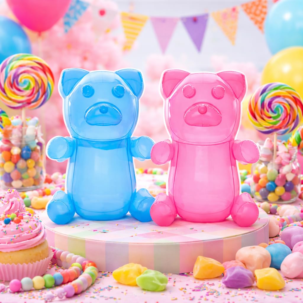 4E's Novelty gummy bears 24-inch float ideal for pool parties.