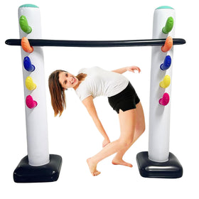 4E's Novelty inflatable limbo game 62-inch ready for outdoor parties and play