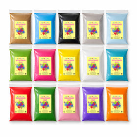 4E's Novelty kids' crafts with colored sand inspire exploration.