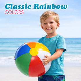 4E's Novelty kid-friendly beach ball activities for energetic play.
