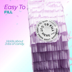 4E's Novelty Mermaid Pinata Hanging Loop enables easy display and safe use