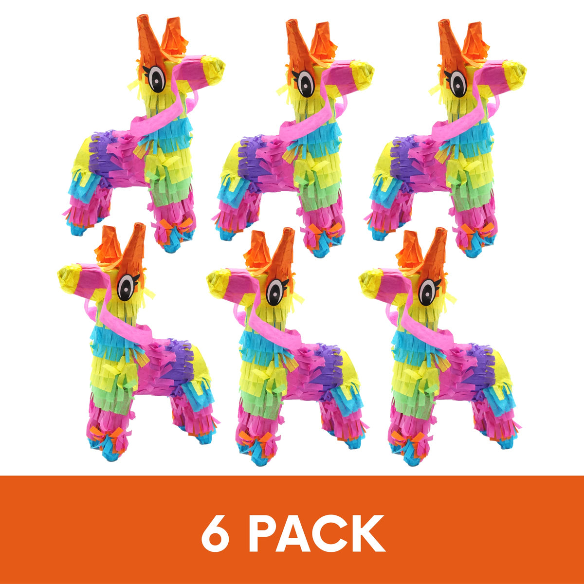 Durable paper pinata accent for birthday and bachelorette parties
