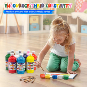 4E's Novelty non-toxic tempera paints safe for kids