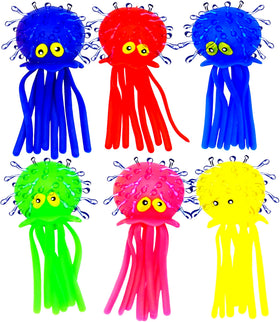 4E's Novelty octopus water balls pack of 6 for kids' bath time and splashy play
