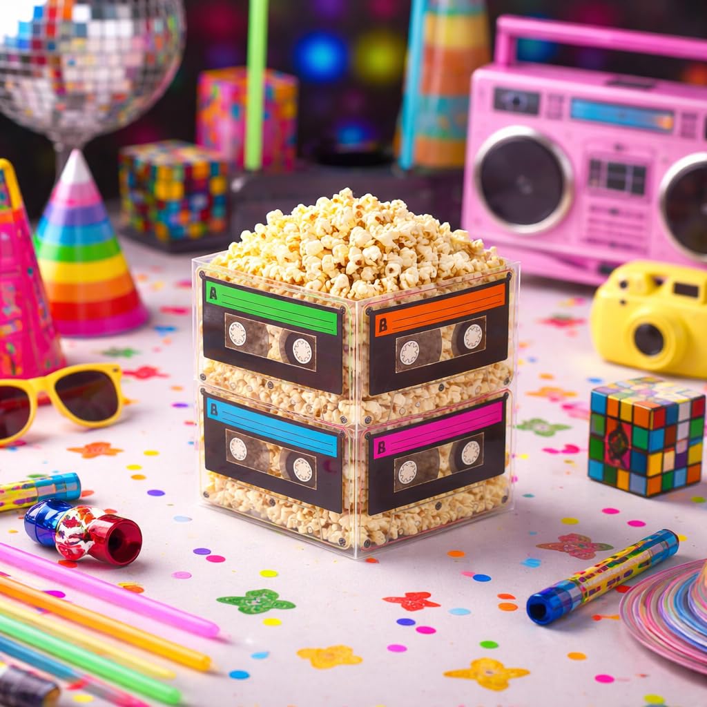 4E's Novelty retro party decor set adds vintage flair